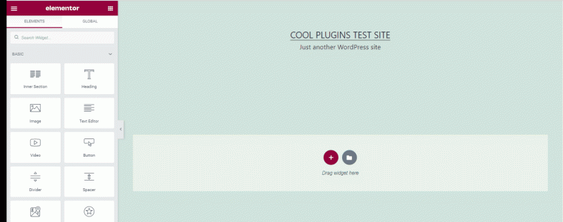 Add Text Over Image in Elementor