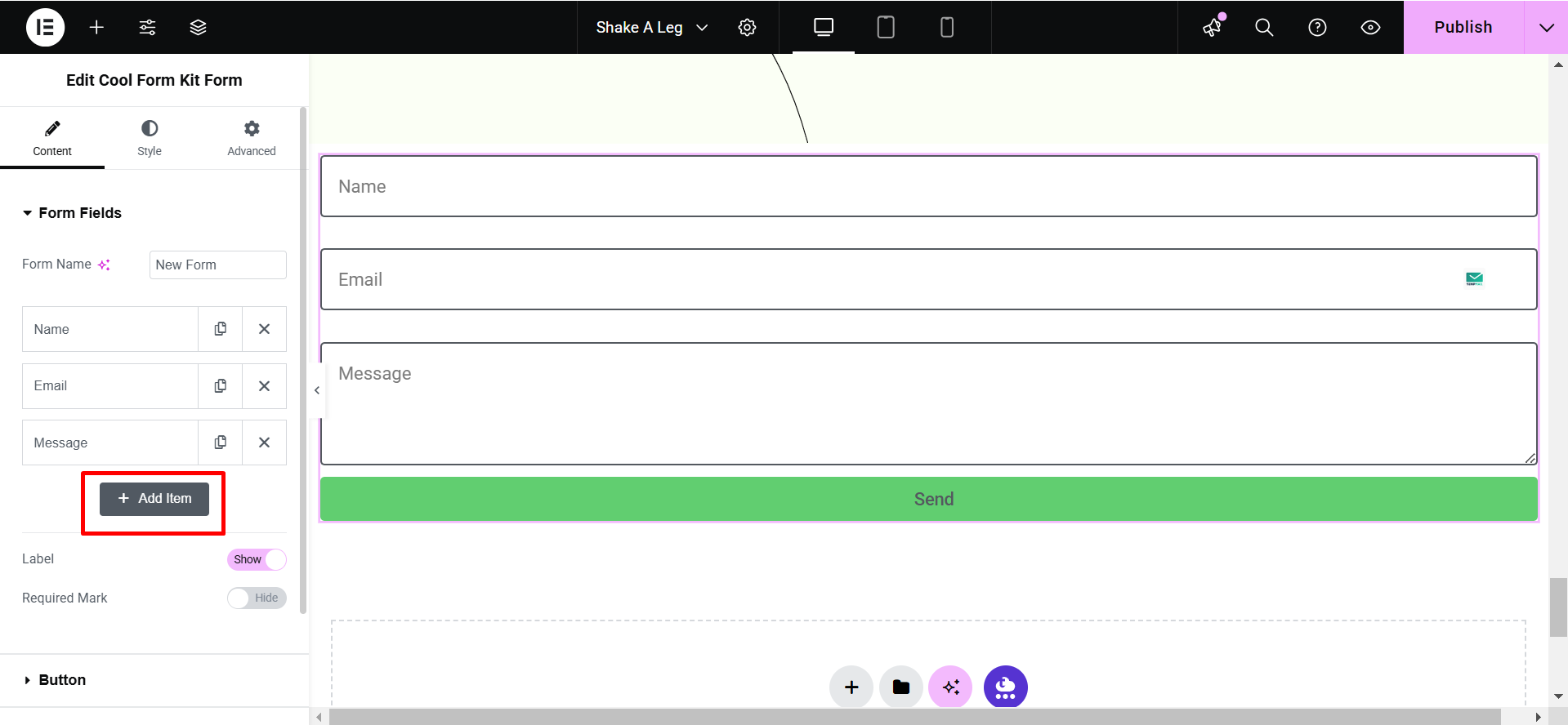 Cool FormKit Lite: Free Elementor Form Builder
