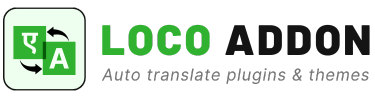 Loco Addon Auto Translate Plugin And Themes