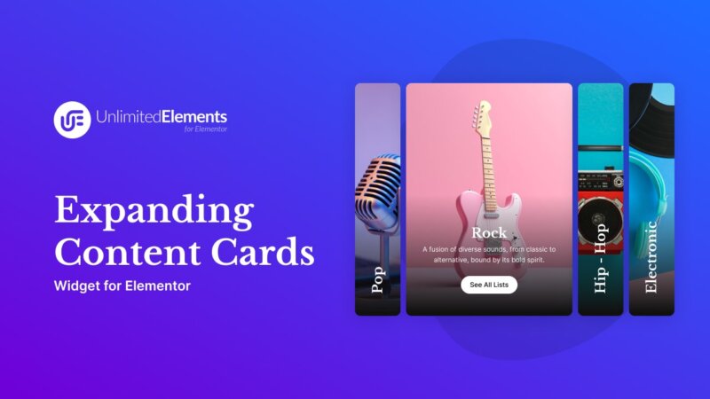 Expanding Content Cards
