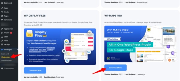 download wp maps pro