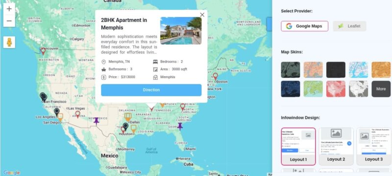 why use wp map