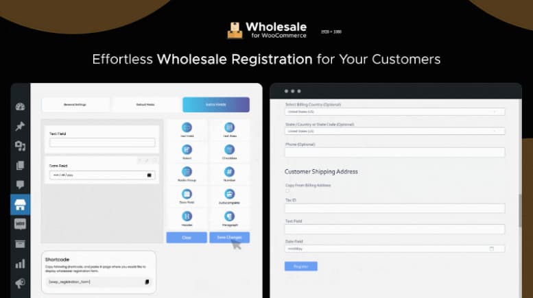 Wholesale Registration Form

