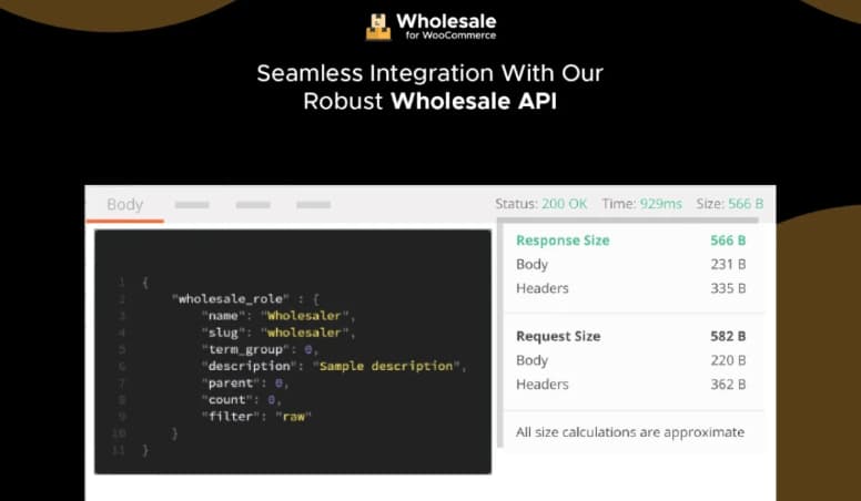 Wholesale for WooCommerce Rest API
