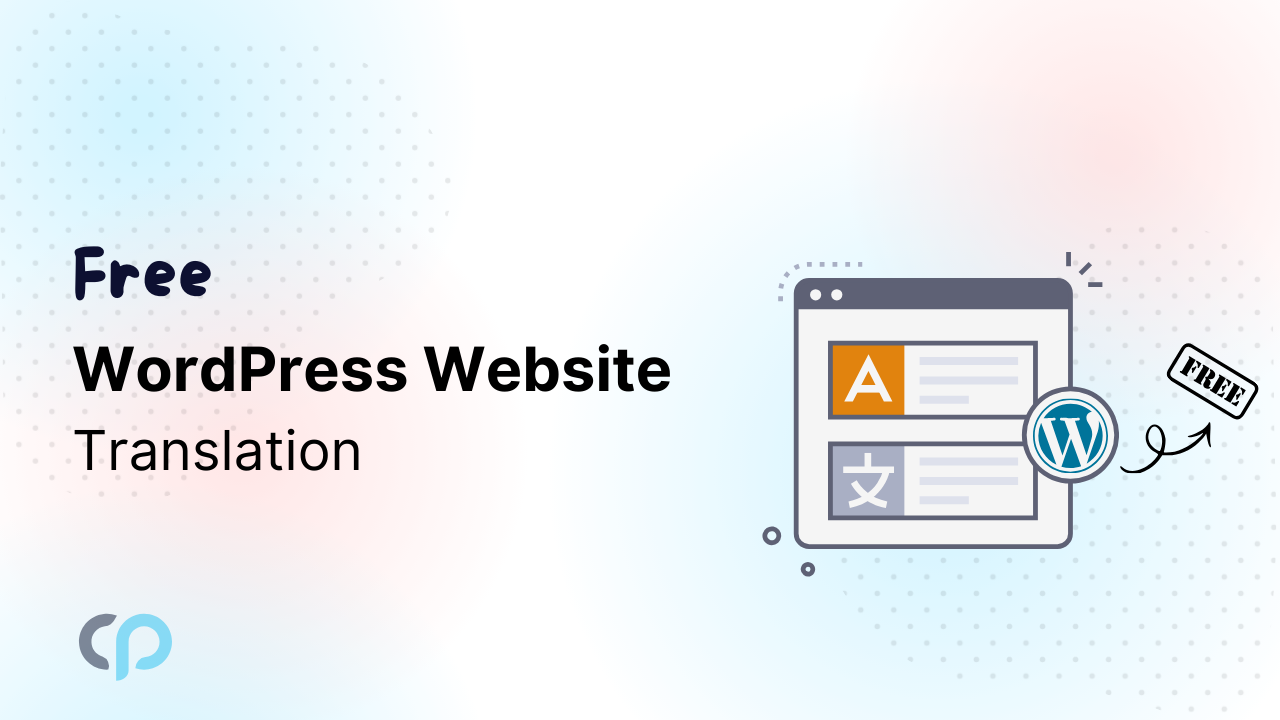 Translate WordPress Website