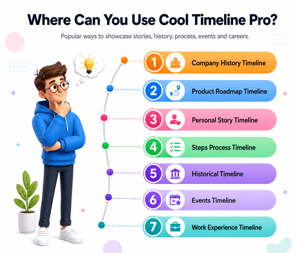 Cool Timeline Pro Use case