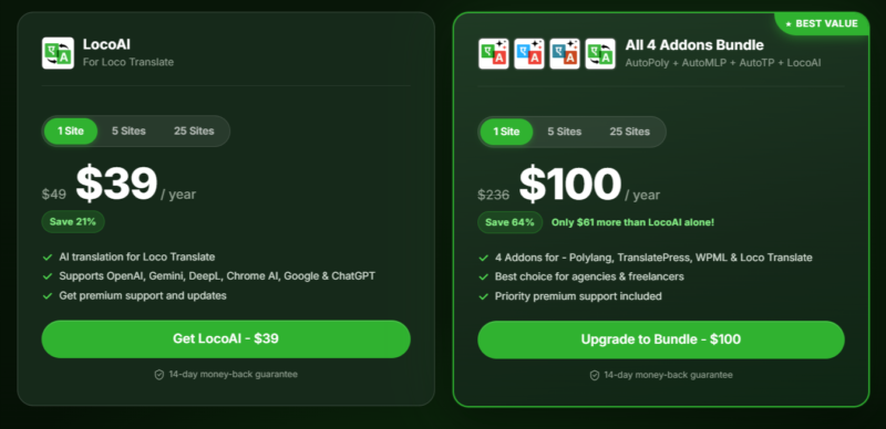 translatexyz bundle pricing