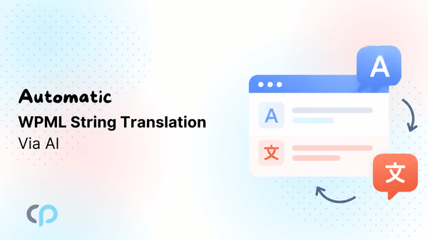 automatic wpml string translation