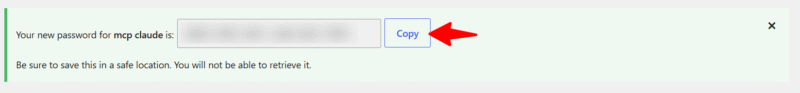 copy password