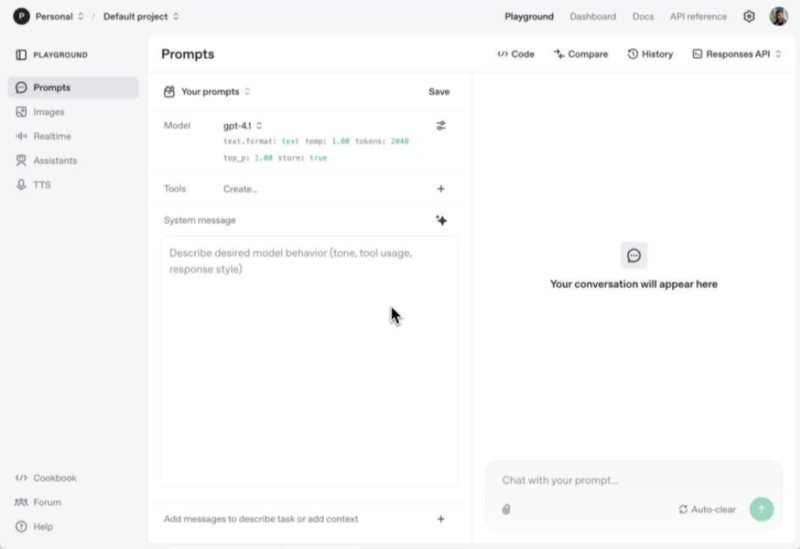open AI translation provider